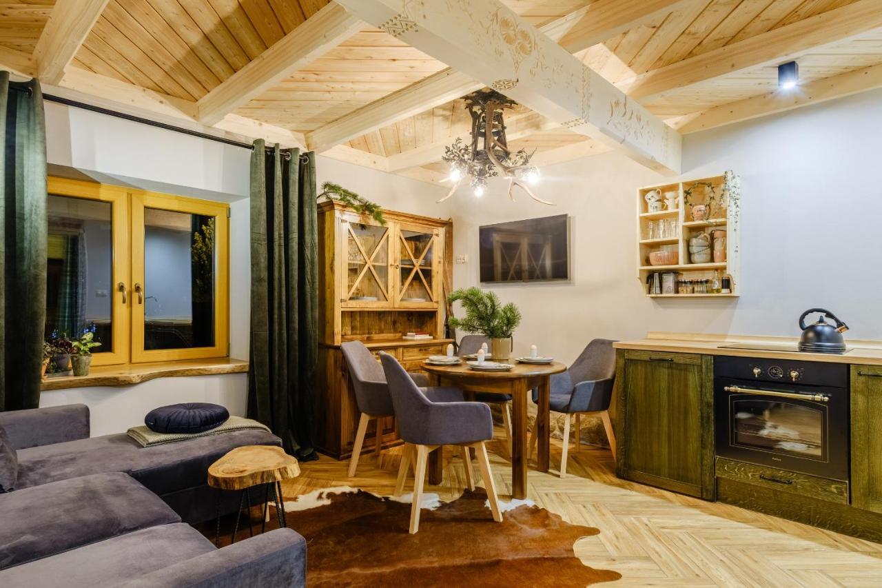 Apartamenty Willa Olsza Wood House & Mountain View & Sauna ザコパネ エクステリア 写真
