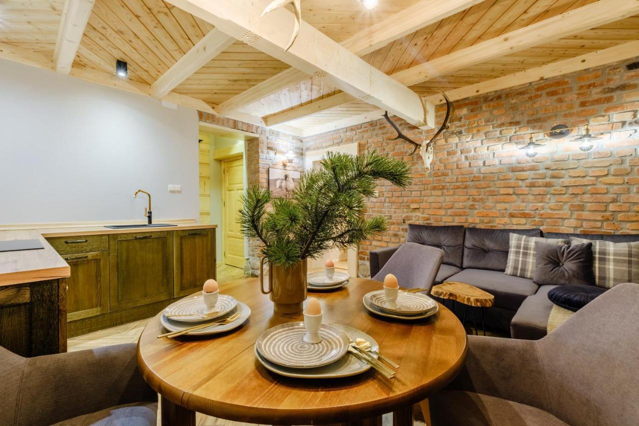 Apartamenty Willa Olsza Wood House & Mountain View & Sauna ザコパネ エクステリア 写真