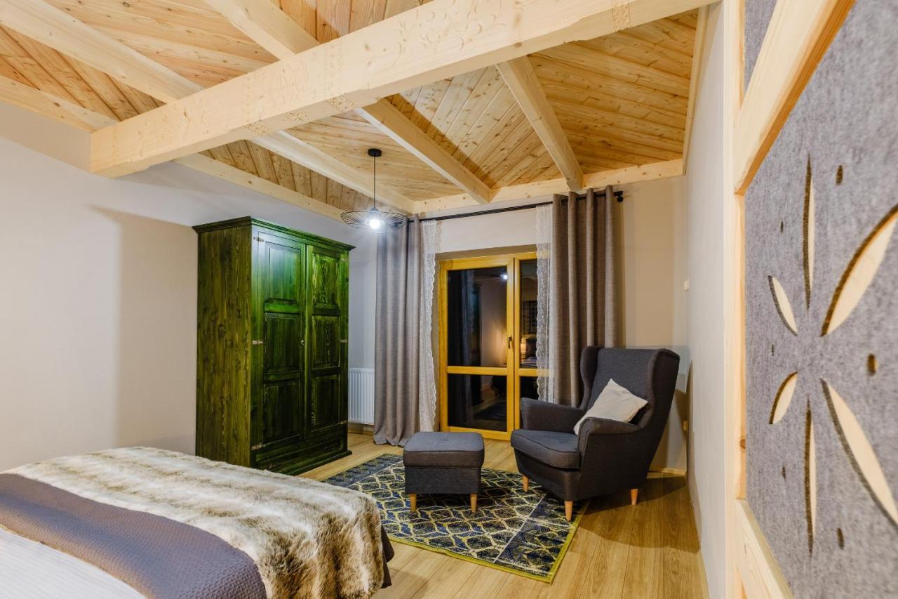 Apartamenty Willa Olsza Wood House & Mountain View & Sauna ザコパネ エクステリア 写真