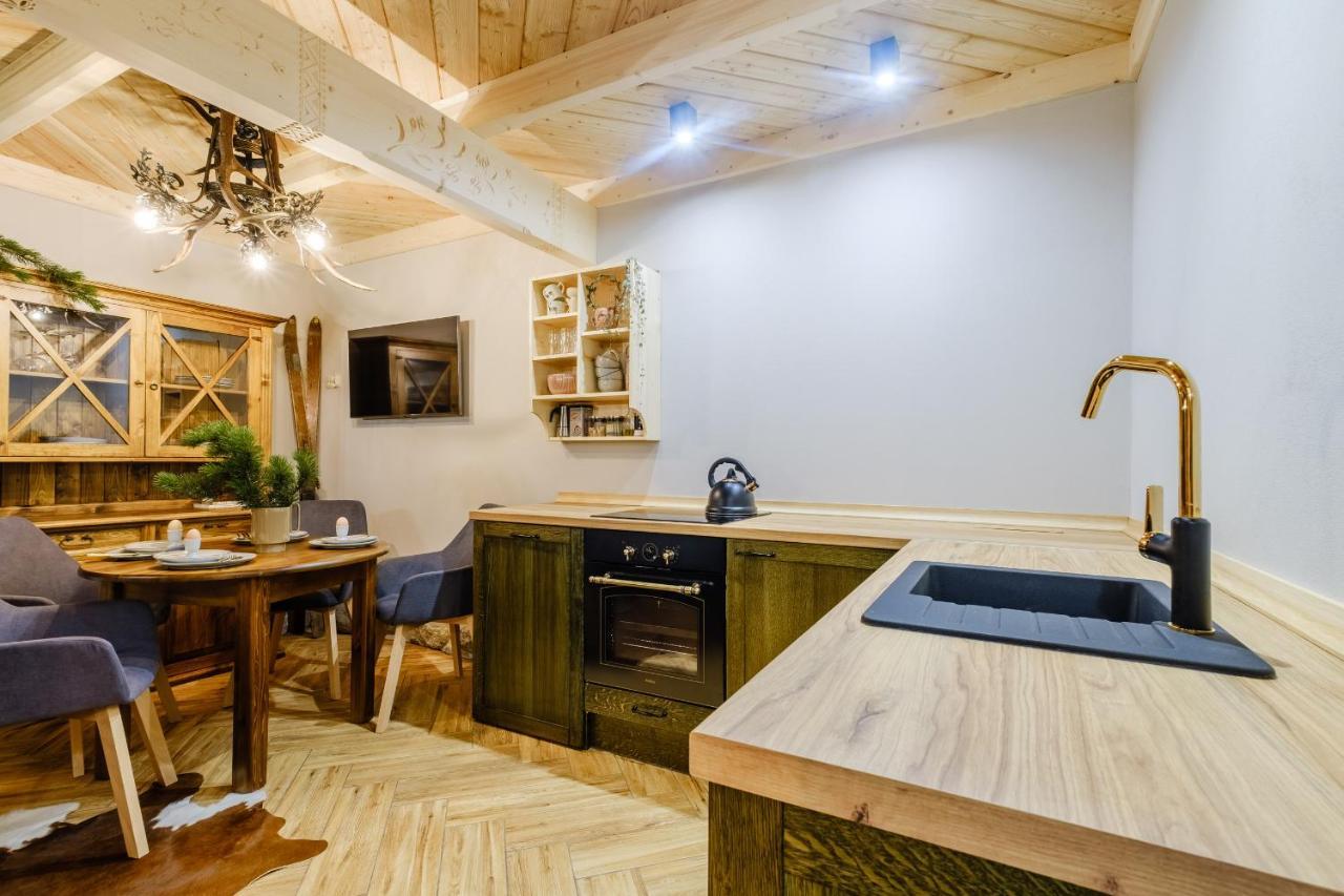 Apartamenty Willa Olsza Wood House & Mountain View & Sauna ザコパネ エクステリア 写真