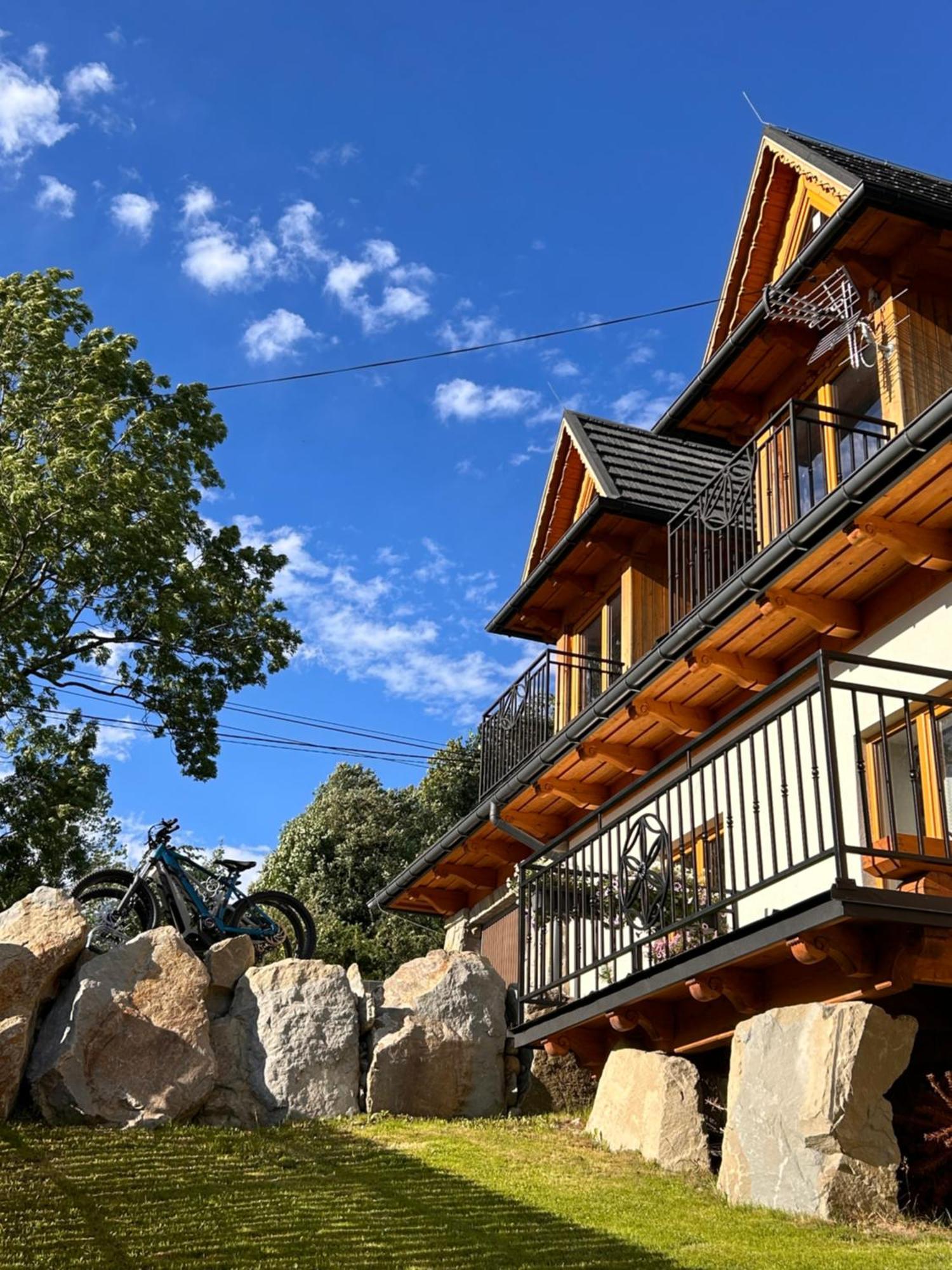 Apartamenty Willa Olsza Wood House & Mountain View & Sauna ザコパネ エクステリア 写真