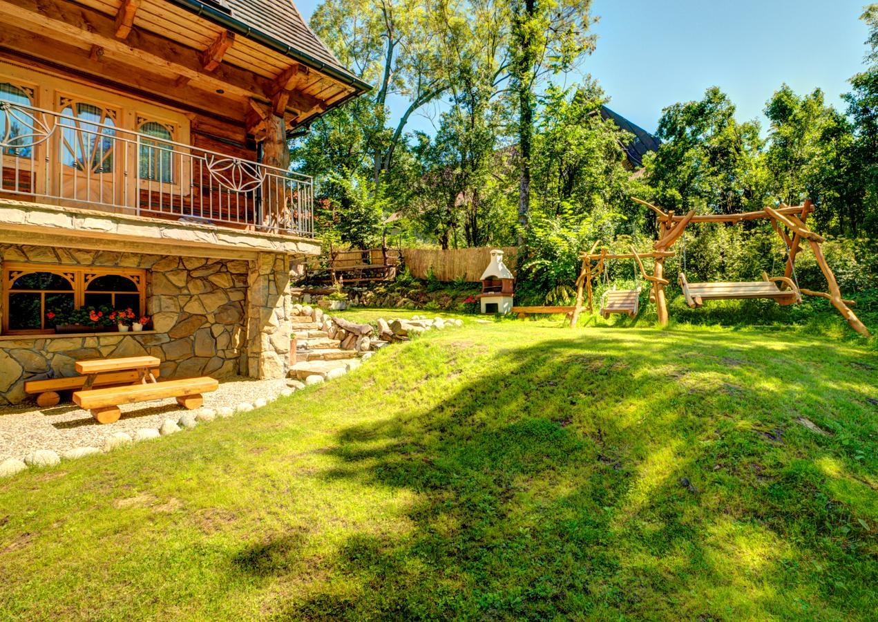 Apartamenty Willa Olsza Wood House & Mountain View & Sauna ザコパネ エクステリア 写真