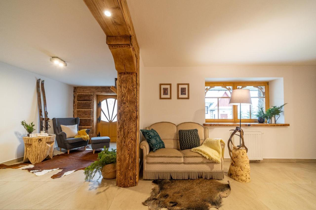 Apartamenty Willa Olsza Wood House & Mountain View & Sauna ザコパネ エクステリア 写真