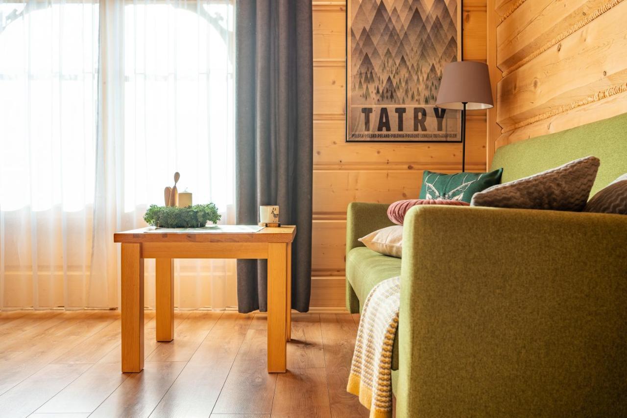 Apartamenty Willa Olsza Wood House & Mountain View & Sauna ザコパネ エクステリア 写真