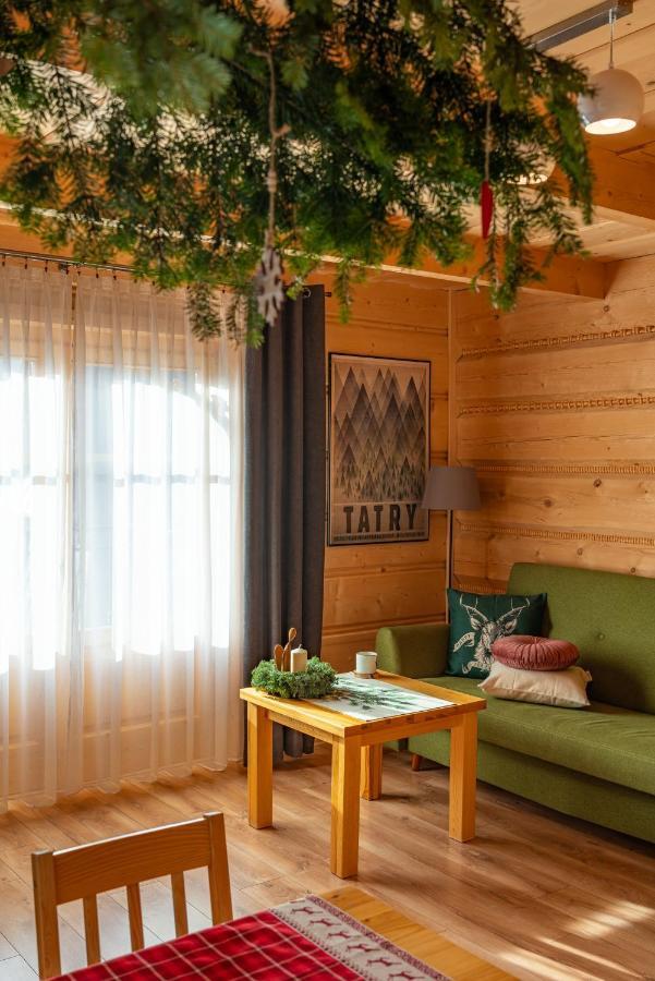 Apartamenty Willa Olsza Wood House & Mountain View & Sauna ザコパネ エクステリア 写真