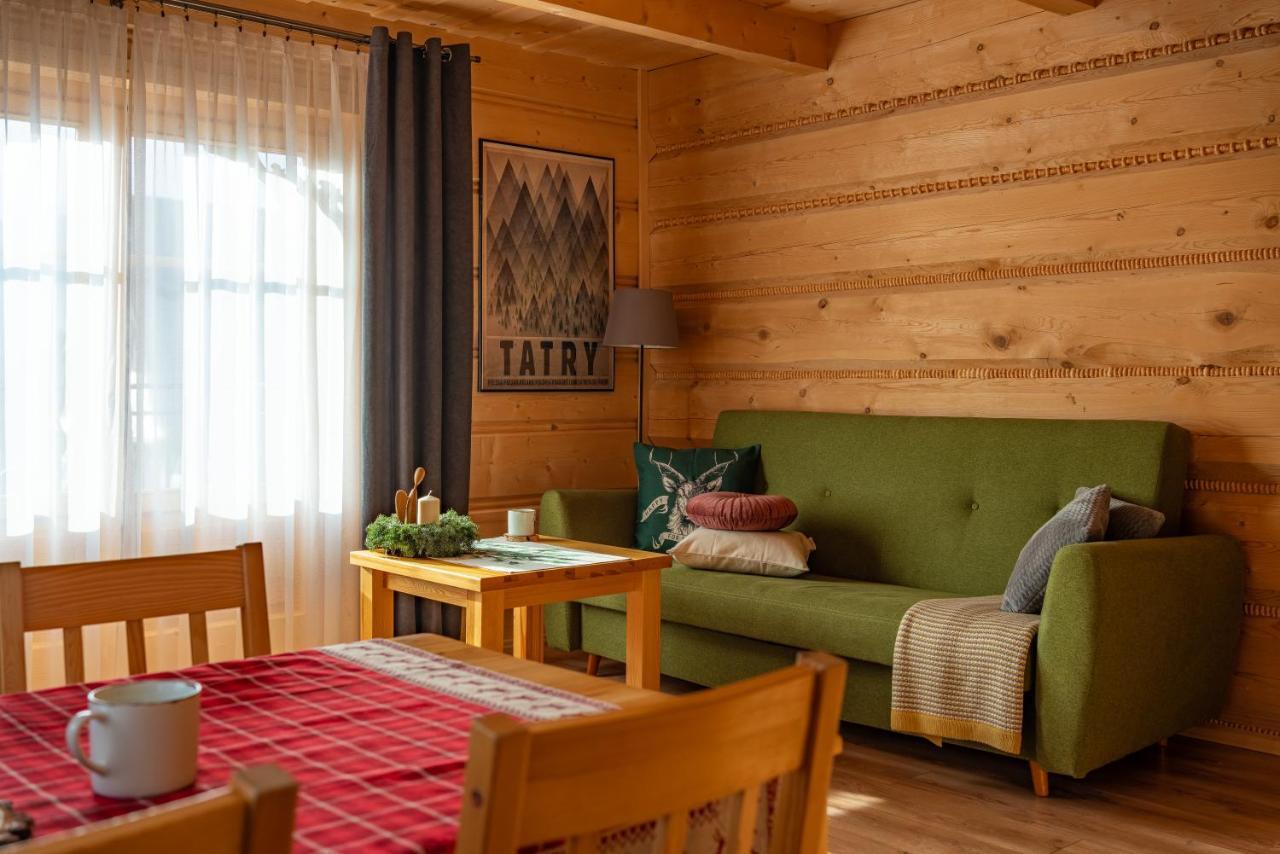 Apartamenty Willa Olsza Wood House & Mountain View & Sauna ザコパネ エクステリア 写真