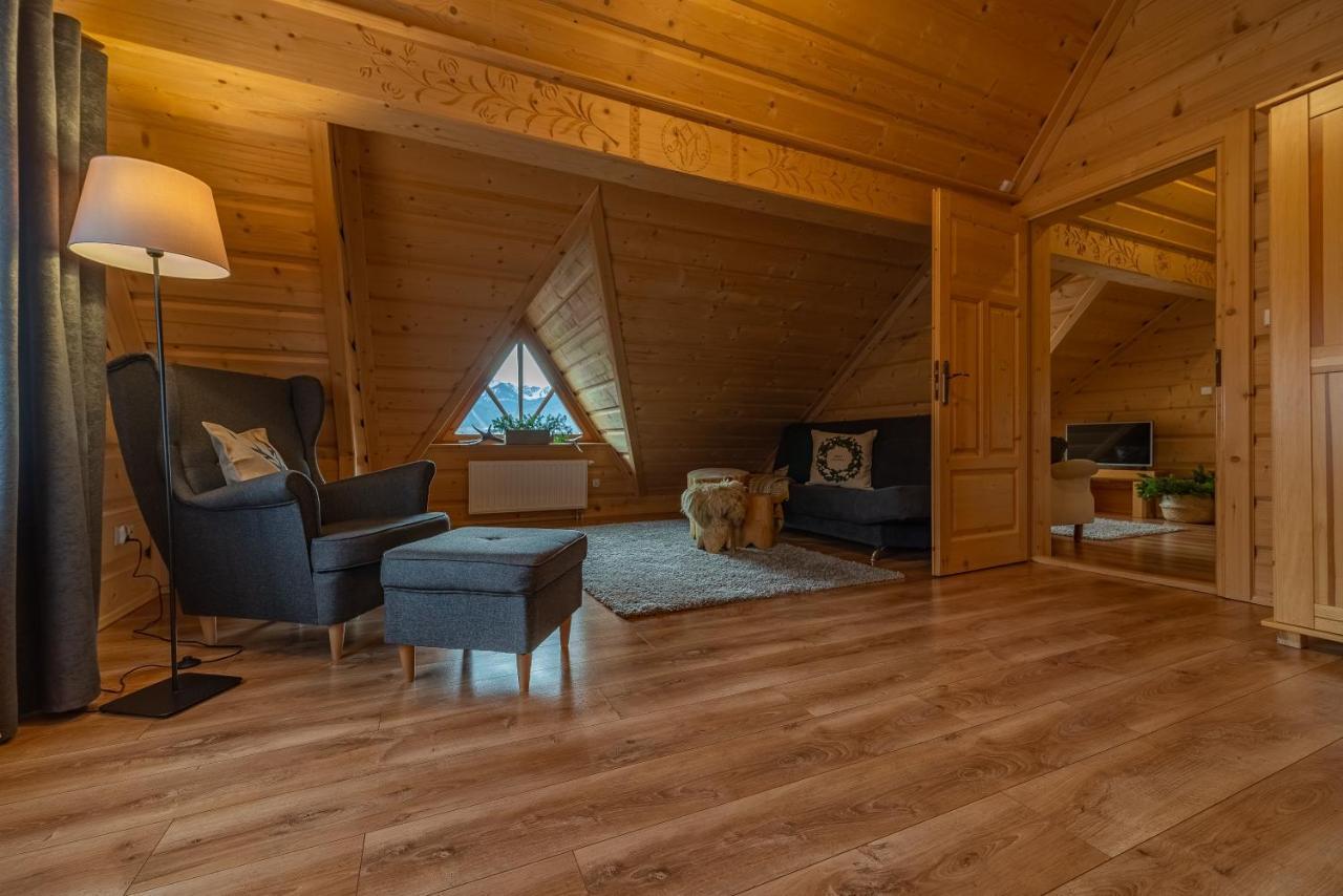 Apartamenty Willa Olsza Wood House & Mountain View & Sauna ザコパネ エクステリア 写真