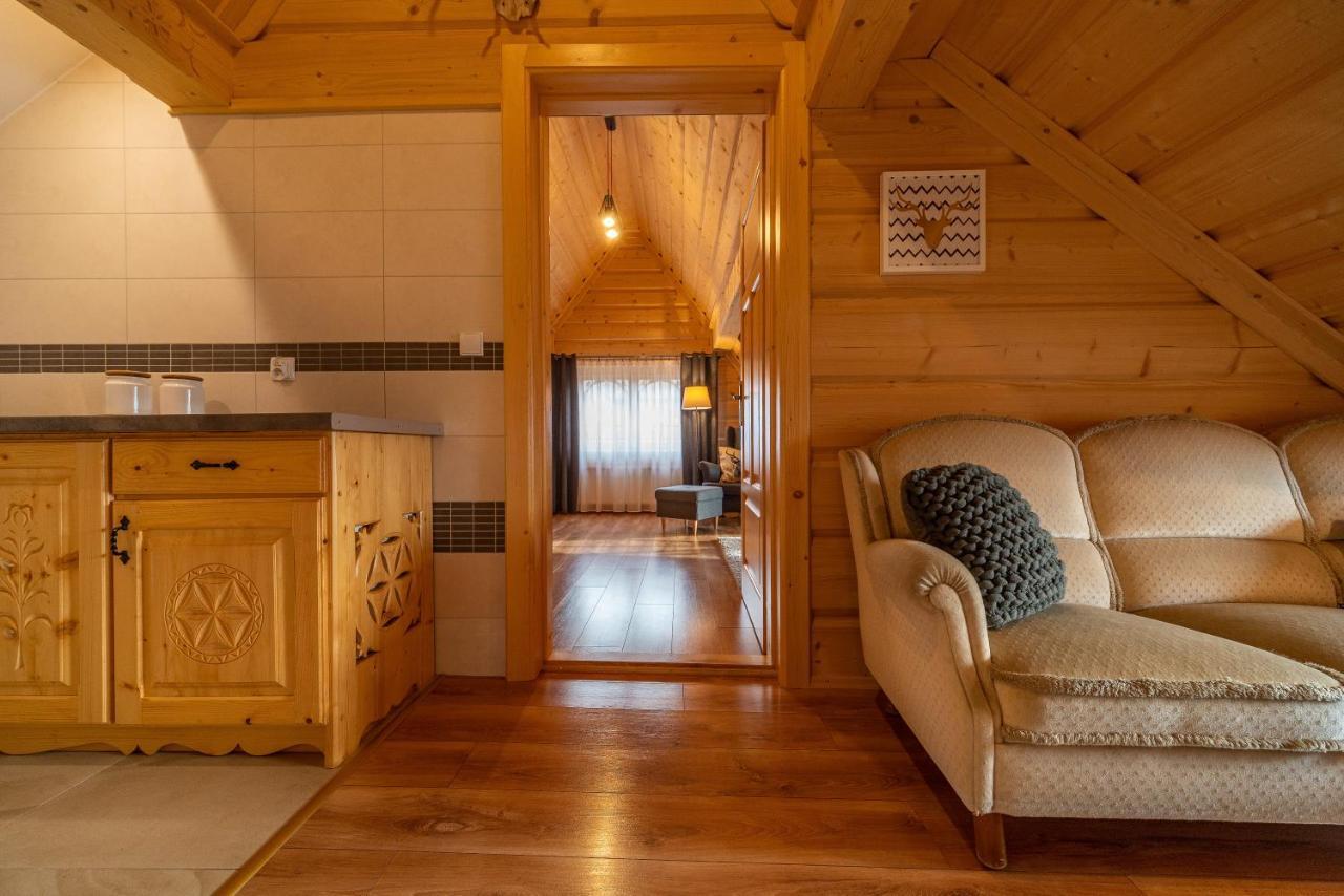 Apartamenty Willa Olsza Wood House & Mountain View & Sauna ザコパネ エクステリア 写真
