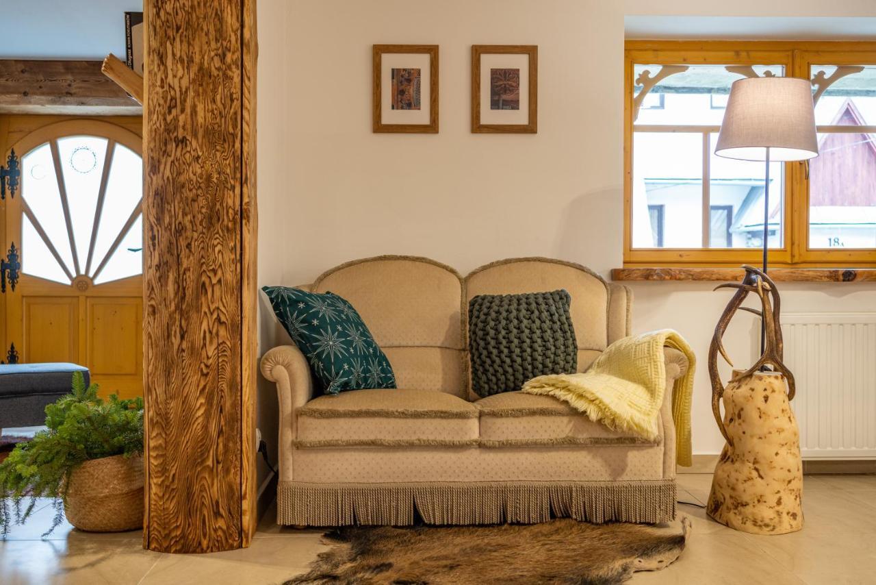 Apartamenty Willa Olsza Wood House & Mountain View & Sauna ザコパネ エクステリア 写真